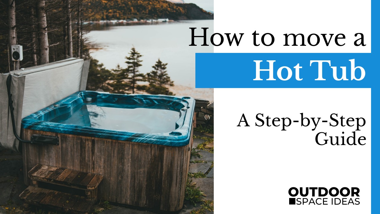 how to move a hot tub