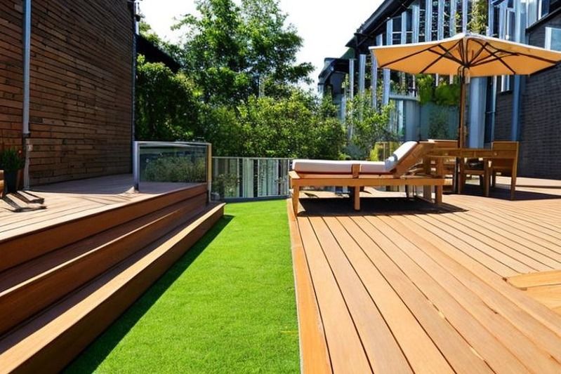 ground level deck pros and cons