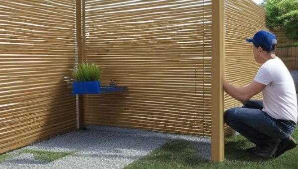 How to Install Horizontal Fence Panels