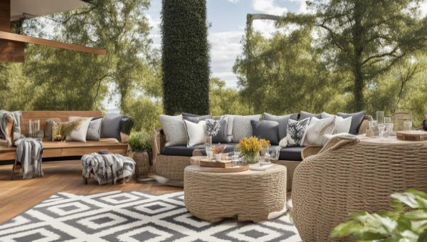 Black and White Outdoor Rugs: 18 Stunning Styles